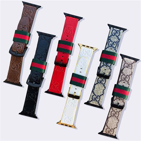 gucci apple watch bands for women|luxury apple watch bands gucci.